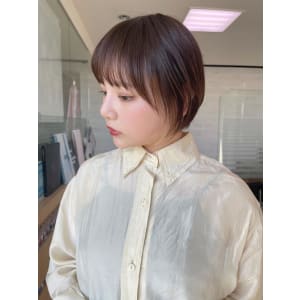 〇澤辺英人〇短すぎないショートボブ