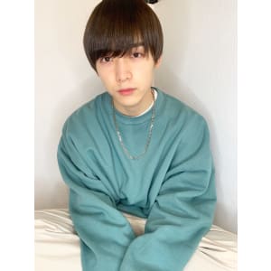 【山田】ツヤサラナチュラルメンズストレートマッシュy206