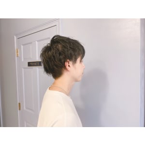 BTS風マッシュカット