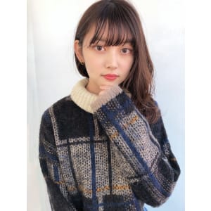 小顔みせ顔まわりカット【K_124】