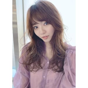 デジタルパーマロングヘア【H-802】