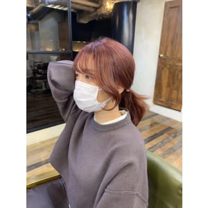 韓国風後れ毛