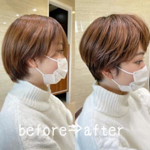 〇澤辺英人〇before⇒after 