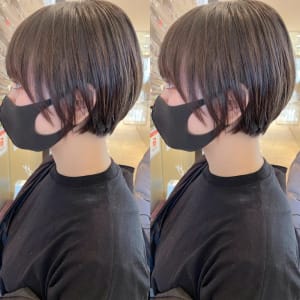 〇澤辺英人〇丸みのあるショートボブ