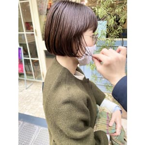 20代30代40代小顔ショート切りっぱなしボブ横浜16 - Neolive aim 横浜店【ネオリーブアイムヨコハマテン】掲載中