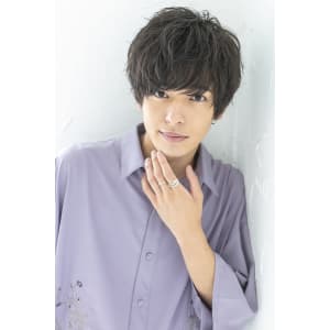 ソフトツーブロック ショートレイヤー MEN'S HAIR　