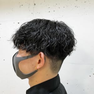 メンズスパイラルパーマ