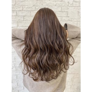 ナチュラルハイライトベージュブラウン7040