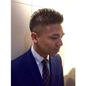 フェードパーマスタイル
