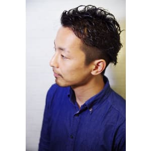 ツーブロパーマスタイル