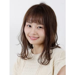 オン眉ナチュラルミディ - HAIR & MAKE EARTH 名取店【ヘアメイクアース ナトリテン】掲載中