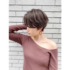 抜け感あるお洒落ショート