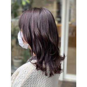 冬イチオシ_ラベンダーピンク_エアリーミディアム
