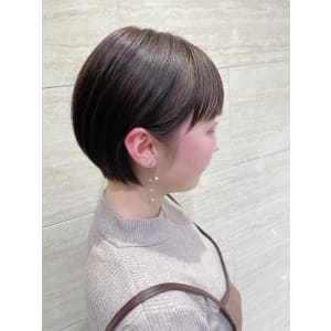 〇澤辺英人〇短すぎないショートボブ