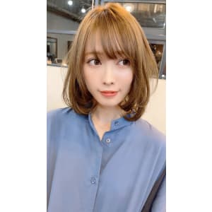 【重山】前髪カットのお客様スタイル♪