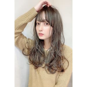 【重山】ナチュラルカールAラインロング♪