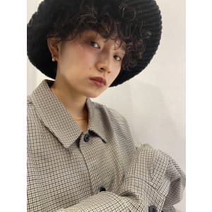 ショート+帽子