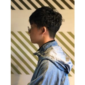大人のパーマスタイル【BARBER-BAR】