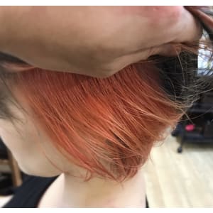 ブラッドオレンジ☆インナーカラー - gift hair salon【ギフト】掲載中