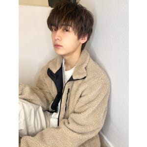 【山田】無造作束感グランジマッシュパーマy222