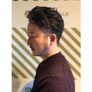 大人の刈り上げスタイル【BARBER-BAR】