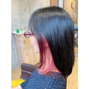 ヘアドネーションからインナーカラー