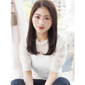 【ヘアジュレドゥ 阿佐慶】艶髪ナチュラルストレート