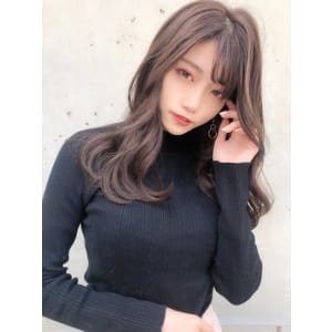 韓国風ラフウェーブヘア