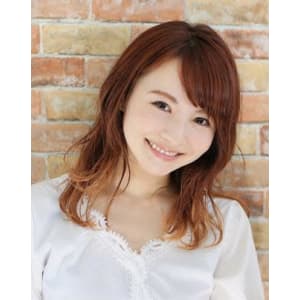ワンカールパーマスタイル