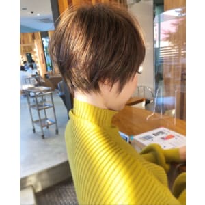 シースルーショート - hair lounge ungu【ヘアーラウンジアングゥ】掲載中