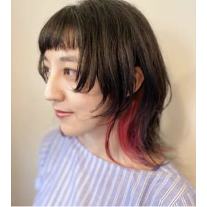 ハイレイヤーのウルフカット - Sancha Salon【サンチャサロン】掲載中