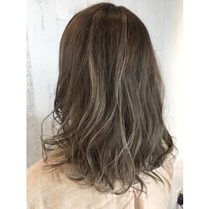 【elua 稲越】極細ハイライト