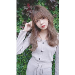 透明感ゆるふわロング