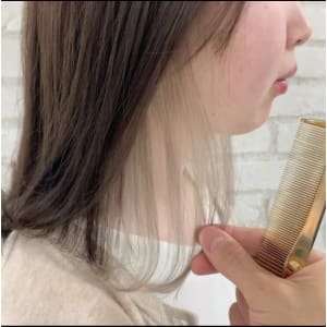  10～40代まで大人気　周りと差をつけるインナーカラー