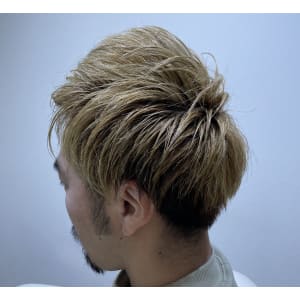 束感ペールベージュメンズヘア - Oasis HAIR【オアシス　ヘアー】掲載中