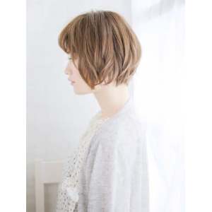 ゆるふわニュアンスカールのボブスタイル