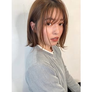 束感が可愛い外ハネボブ