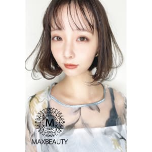 [MAXBEAUTY]シースルーバングスゆるフワボブヘア☆