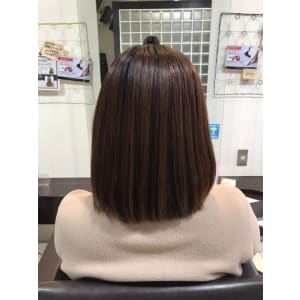 ツヤ美髪　オレンジブラウン