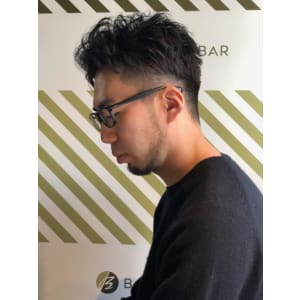 大人のパーマスタイル【BARBER-BAR】