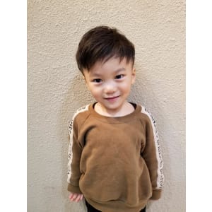 子供カット　マッシュショート