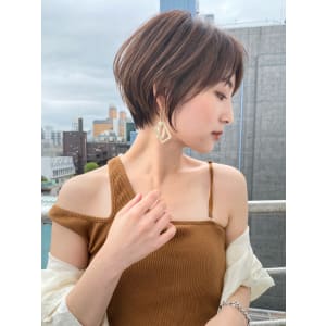 【横顔、首、デコルテが綺麗】30代40代50代ショート吉城勇
