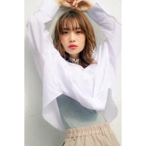 韓国風外ハネミディアム☆大人女子オススメ
