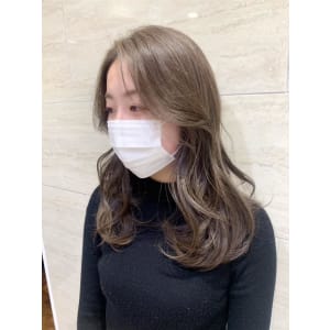 ハイライト！ミルクティーグレージュ☆深井みさき☆