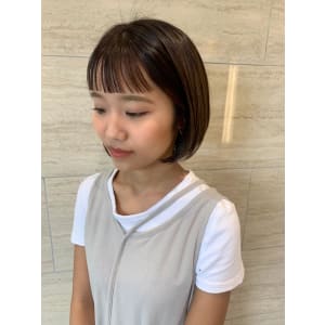 ワイドバング×ボブスタイル☆深井みさき☆