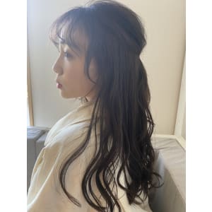 西原晃-抜け感シアーベージュブラウン