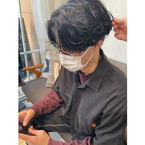 横浜スパイラルカルマパーマ前さがりツイスト23