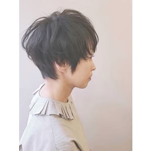 大人ショート×オーガニックカラー【神戸・Oggi hair】
