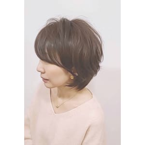 大人ミディアム×オーガニックカラー【神戸・Oggi hair