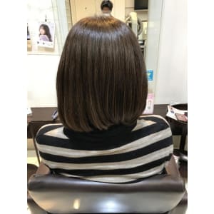 スパとカラーてツヤ美髪